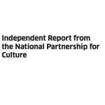 Text reading "Independent report from the National Partnership for Culture"